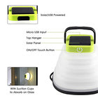 Collapsible Solar Camping Lantern – IP68 Waterproof, USB Rechargeable