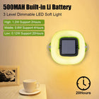 Collapsible Solar Camping Lantern – IP68 Waterproof, USB Rechargeable
