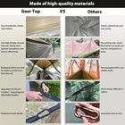 3-in-1 Camping Hammock with Mosquito Net
