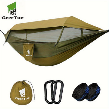 GEERTOP 3-in-1 Outdoor Camping Hammock with Mosquito Net