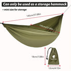 3-in-1 Camping Hammock with Mosquito Net