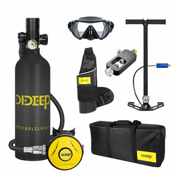 Mini Diving Tank High Pressure Aluminium and Steel Lung Oxygene Cylinder Tank for Scuba Diving