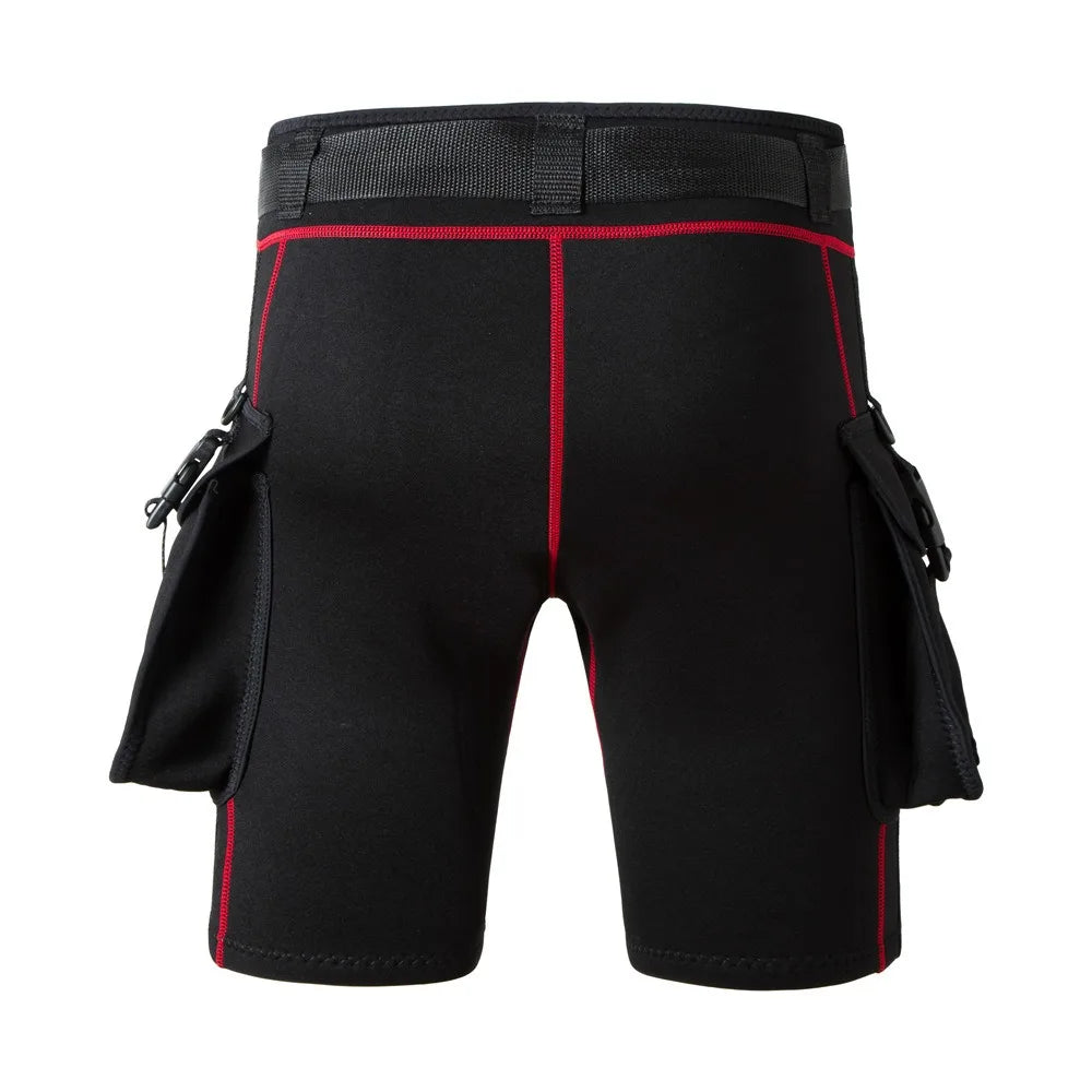 Sinodiving Hot Sale 3mm Neoprene scuba Diving Short Pants Wetsuit in Stock Wholesale Neoprene Technical Diving Shorts