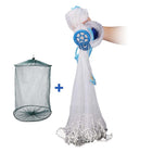 Saltwater Fishing Cast Net for Bait Trap 3ft/4ft/5ft/6ft/7ft/8ft/9ft/10ft Radius with Heavy Duty Real Zinc Sinker Weights