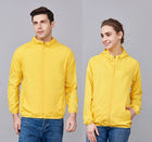 JNLN Men Women Hiking Jackets Waterproof Sun Protective Windbreaker Unisex Camping Climbing Outdoor Rain Coat Portable Clothes