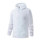 JNLN Men Women Hiking Jackets Waterproof Sun Protective Windbreaker Unisex Camping Climbing Outdoor Rain Coat Portable Clothes