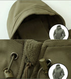 Men’s Windproof Softshell Fleece Jacket