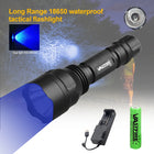 Rechargeable Waterproof Camping Flashlight (Blue & UV)