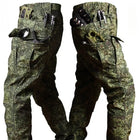 Winter Thick Camo Suit Waterproof Tactical Jackets Training Multi-pocket Hooded Jacket Fleece Pants Men Outdoor Hunting clothes