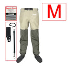 Waterproof Fishing Waders 5 or 3 Layers Men Women Hunting Fishing Wading Pants with Neoprene Socks Waist Chest Fishing Clothes