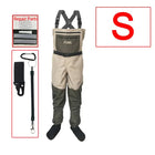 Waterproof Fishing Waders 5 or 3 Layers Men Women Hunting Fishing Wading Pants with Neoprene Socks Waist Chest Fishing Clothes