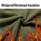 Winter Thick Camo Suit Waterproof Tactical Jackets Training Multi-pocket Hooded Jacket Fleece Pants Men Outdoor Hunting clothes