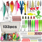 Fishing Lure Kit with Tackle Box – Bass, Trout & Pike