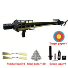Lightweight 40-shot Compound Bow Outdoor Precision Slingshot Dual-purpose For Arrows And Steel Balls Crossbow Composit bow bag