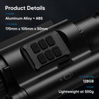 Night Vision Scope 50mm Focal Lens Vision Goggles  for Night Hunting Camping 850nm Day/Night Vision Monocular with Camera&Video