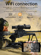 Night Vision Scope for Hunting 3.7-11X Zoom Focusing Optical Heat Night Thermal Imaging Monocular for Hunting