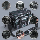 HANDING Large Capacity Multifunction Fishing Backpack Fishing Tackle Waterproof Outdoors Bags for Fishing Lure Box Gear Storage