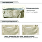 Fly Fishing Waders Fish Wading Pants Original JEERKOOL 3 Layers  Overalls Waterproof Clothes Soft Waders Breathable Boot