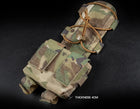 Tactical Helmet Pouch Battery Box Counterweight Pouch Remote Battery Helmet Accessory Storage Bag with Hook Loop for Fast Helmet