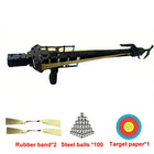 Lightweight 40-shot Compound Bow Outdoor Precision Slingshot Dual-purpose For Arrows And Steel Balls Crossbow Composit bow bag
