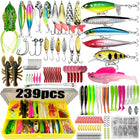 Fishing Lure Kit with Tackle Box – Bass, Trout & Pike