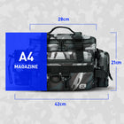 HANDING Large Capacity Multifunction Fishing Backpack Fishing Tackle Waterproof Outdoors Bags for Fishing Lure Box Gear Storage