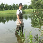 Waterproof Fishing Waders 5 or 3 Layers Men Women Hunting Fishing Wading Pants with Neoprene Socks Waist Chest Fishing Clothes