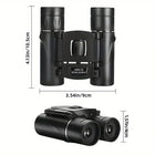 100x22 Professional Binoculars High Magnification Micro Night Vision Mini Portable Telescope For Camping Outdoor