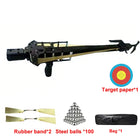 Lightweight 40-shot Compound Bow Outdoor Precision Slingshot Dual-purpose For Arrows And Steel Balls Crossbow Composit bow bag