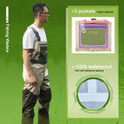 Waterproof Fishing Waders 5 or 3 Layers Men Women Hunting Fishing Wading Pants with Neoprene Socks Waist Chest Fishing Clothes