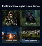4K HD Night Vision Goggles Binoculars 10X Zoom Infrared 5000mAh Digital Telescope Camera 800M for Outdoor Hunting Camping Tools