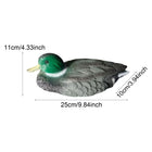 Floating Duck Decoy Realistic Fake, Decorative, Easy to Place, Duck Statue, Hunting Decoy Pond Decor for Yard, Outdoor Patio