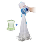 Fishing Cast Net 4ft 6ft 8ft Radius USA Saltwater Freshwater Fishing Nets for Bait Trap Fish Casting Nets with Ring Easy Throw