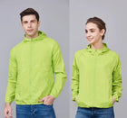 JNLN Men Women Hiking Jackets Waterproof Sun Protective Windbreaker Unisex Camping Climbing Outdoor Rain Coat Portable Clothes