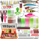 Fishing Lure Kit with Tackle Box – Bass, Trout & Pike