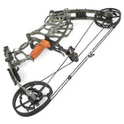 30-60lbs Compound Bow Shooting Steel Ball 420fps Dual Purpose Bow Archery Arrow 80% Let off for Right Hand Car Hunting Bow