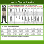 Waterproof Fishing Waders 5 or 3 Layers Men Women Hunting Fishing Wading Pants with Neoprene Socks Waist Chest Fishing Clothes
