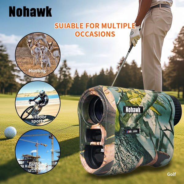 Hunting Laser Rangefinder 1000m Hunting Range Finder with Target Acquisition Technology Clear Accurate Rangefinders for Hunters