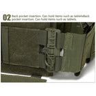 Outdoor training vest multi-functional MOLLE expansion convenient quick release vest waterproof and wear-resistant