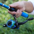 Fishing Rod Kits 1.2M Telescopic Sea Spinning Reel Lure Set Fishing Gear Baits Accessories Bag Beginner With 18Pcs  Lure Tackle