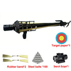 Lightweight 40-shot Compound Bow Outdoor Precision Slingshot Dual-purpose For Arrows And Steel Balls Crossbow Composit bow bag