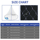 Cast Net 3/8" Mesh 3/4/5/6/8ft for USA Freshwater Saltwater Casting Nets with Weight Sinker & Bait Shrimp Trap Fish Accessories