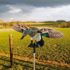 Duck Motion Decoy Rotating Wing 3D Hunting Duck Decoy Garden Faked Animals Decoration for Farmhouse Backyard Barn Hunting