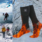Electric Heated Winter Socks for Skiing & Hiking