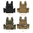 Outdoor training vest multi-functional MOLLE expansion convenient quick release vest waterproof and wear-resistant