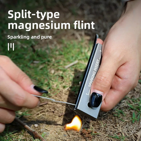 Campfire Starter Kit – Fire Starter, Fatwood & Pocket Saw