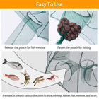 Foldable Fishing Trap – Catch Crawfish, Crab & Bait Fast