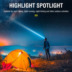 Rechargeable COB Headlamp – Motion Sensor, Hands-Free