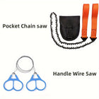 Pocket Chainsaw – Hand-Powered Survival Saw